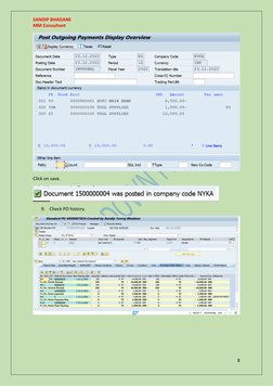 SAP Vendor Down Payment Process Guide | PDF | Invoice | Receipt