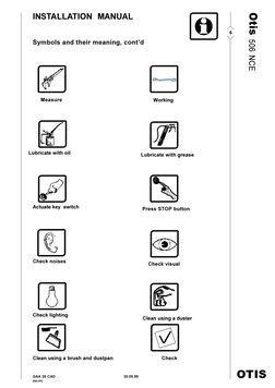 Otis Escalator Installation Manual | PDF | Elevator | Escalator