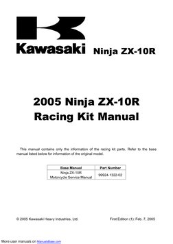 Manual NINJA ZX-10R | PDF | Manual Transmission | Clutch