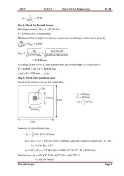 Flat Slab Design Using Equivalent Frame Method | PDF | Column | Beam ...