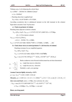 Flat Slab Design Using Equivalent Frame Method | PDF | Column | Beam ...