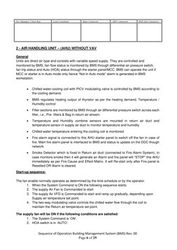 BMS Sequence of Operation Overview | PDF | Building Automation ...