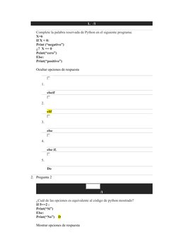 Examen Final Fundamentos de Python 1 | PDF | Python (lenguaje de ...