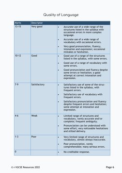 Speaking Guide For IGCSE Malay (0546) - IGCSE Resources - V1 | PDF ...