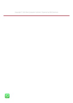 Copyright © 2023 Best Computer Institute | Powered by SRK Solutions
