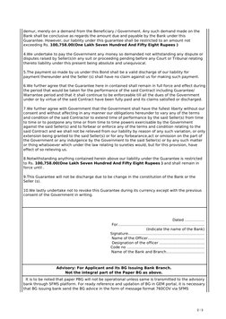 Epbg ePBG Format for GEM Contracts | PDF | Guarantee | Justice