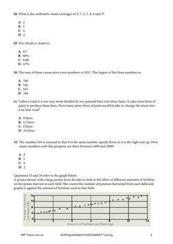 Year 7 Mathematical Reasoning Test | PDF | Mathematics