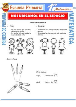 www.EscuelaPrimaria.net                                  Primero de Primaria 
 
 
 
 
 
 
DERECHA - IZQUIERDA 
 
 
Pinta: 
