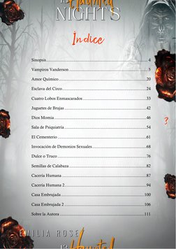 3 
Índice 
Sinopsis ........................................................................................ 4 
Vampiros Va