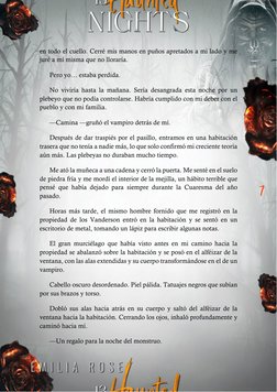 7 
en todo el cuello. Cerré mis manos en puños apretados a mi lado y me 
juré a mí misma que no lloraría. 
Pero yo… estaba