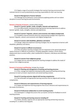 Domain 1: Content Knowledge & Pedagogy | PDF | Educational Assessment ...