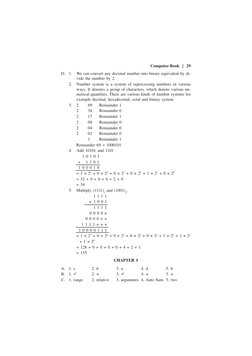 Class 7 Computer Solutions PDF | PDF | Computers