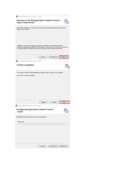 ManageEngine Endpoint Central Agent Setup | PDF | Operating System ...