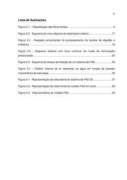 iv 
Lista de Ilustrações 
Figura 2.1 – Classificação das fibras têxteis .....................................................