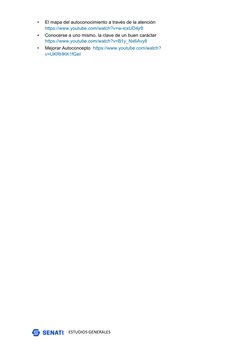 •
El mapa del autoconocimiento a través de la atención  
https://www.youtube.com/watch?v=w-ioxUD4jr8   
•
Conocerse a uno mis