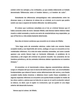 existen entre los salvajes y los civilizados, ya que estaba elaborando un tratado
denominado “Diferencias  entre  el  hombre