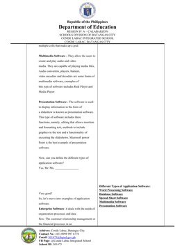 Address: Conde Labac, Batangas City
Contact No.: (63) 0998 997 6778
Email: 301473@deped.gov.ph 
FB Page: @Conde Labac Integra