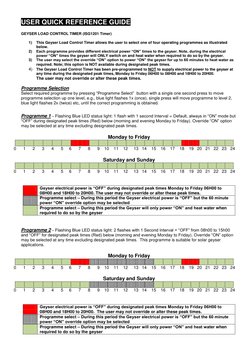 Geyser Load Control Timer ISG1201 Guide | PDF | Mains Electricity ...