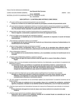 FACULTAD DE CIENCIAS ECONÓMICAS
Axel Eduardo Shel Carranza 
CURSO SOCIOECONOMÍA GENERAL
ENERO  2023
Carne: 202302508
MATERIAL