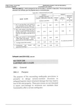 STRUCTURAL ANALYSIS
     PROPOSED (INSERT TYPE OF BUILDING)
& DESIGN REPORT
