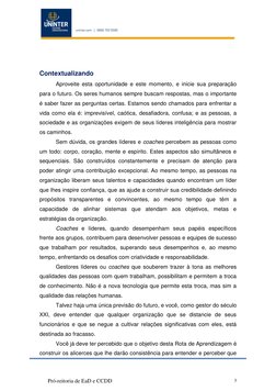 Pró-reitoria de EaD e CCDD 
3 
 
Contextualizando  
 
Aproveite esta oportunidade e este momento, e inicie sua preparação