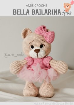 BELLA BAILARINA
AMIS CROCHÊ 
Jéssica Ramos de Souza Simão 
