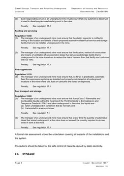 Diesel Storage Tank Refuelling Permit System.pdf Diesel Transport and Storage Guidelines | PDF | Diesel Engine ...