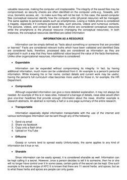 valuable resources, making the computer unit irreplaceable. The integrity of the saved files may be 
compromised, so security