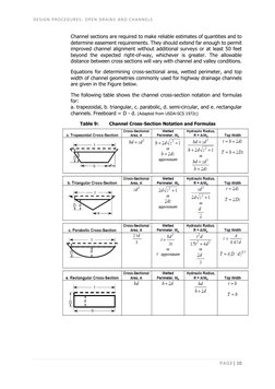 Open Drainage System Design Guide | PDF | Home & Garden | Science ...