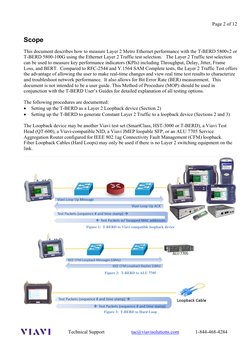 T-BERD 5800 Ethernet Testing Guide | PDF | Data Transmission | Computer ...