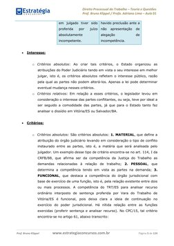 Direito Processual do Trabalho ʹ Teoria e Questões 
Prof. Bruno Klippel / Profa. Adriana Lima ʹ Aula 01 
 
  
 
Prof. Bruno K