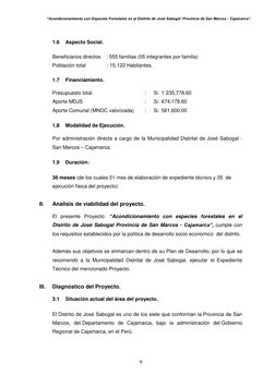 “Acondicionamiento con Especies Forestales en el Distrito de José Sabogal  Provincia de San Marcos - Cajamarca”. 
 
9 
 
 
1.