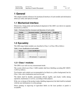 Noptel LRX Interface Control Document | PDF | Bit Rate | Telecommunications