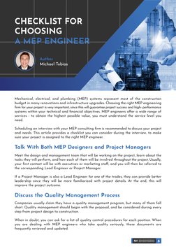 Mep Checklist.pdf MEP Engineering | PDF | Efficient Energy Use | Engineering