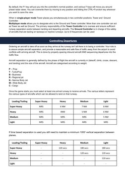 Tower! Simulator 3 Quickstart Guide | PDF | Air Traffic Control | Runway