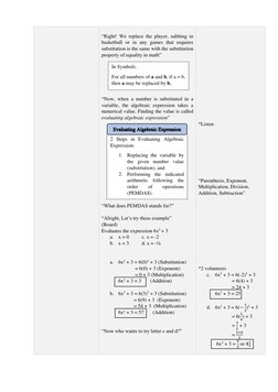 “Right! We replace the player, subbing in 
basketball or in any games that requires 
substitution is the same with the subs
