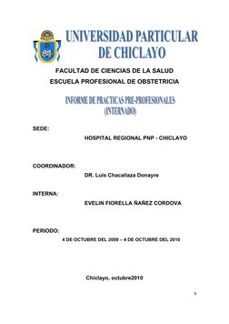 FACULTAD DE CIENCIAS DE LA SALUD
ESCUELA PROFESION