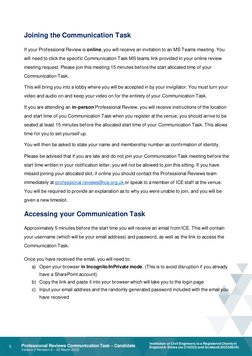 Ice Communication Task Example ICE Communication Task Guidance | PDF | Communication | Nuclear Power