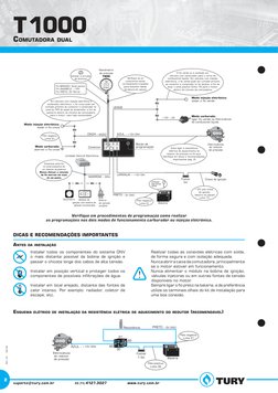 dicas e recoMendaçÕes iMPortantes
antes Da instalação
esquema elétrico De instalação Da resistÊncia elétrica De aquecimento D