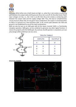 2-Input CMOS NAND and NOR Gate Design | PDF | Logic Gate | Cmos