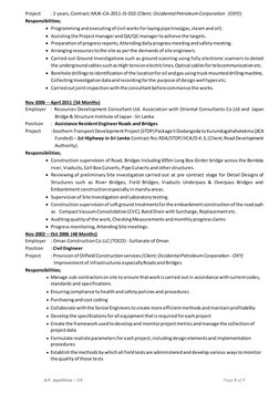 A.P. Jayathissa – CV