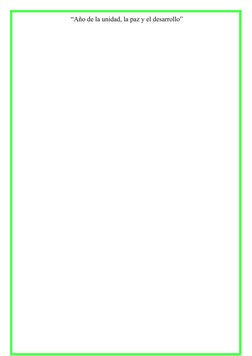  “Año de la unidad, la paz y el desarrollo”
