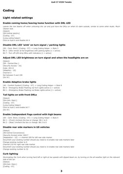 Audi A6 C7 VCDS Coding Guide PDF Automotive Technologies Transport