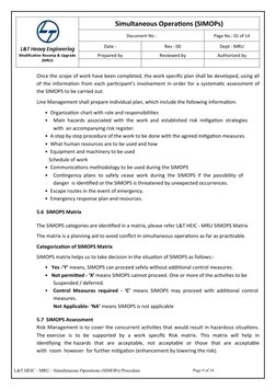 Simops Form SIMOPs Safety Procedure Overview | PDF | Risk | Risk Management
