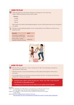 Teaching Galloping in Physical Education | PDF