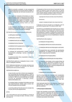 2
NBR 5410:1997
geral de comando e proteção; no caso excepcional
em que tal dispositivo se encontre antes do medidor, a
orige