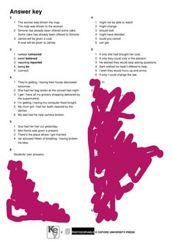 Answer Key Grammar Practice | PDF