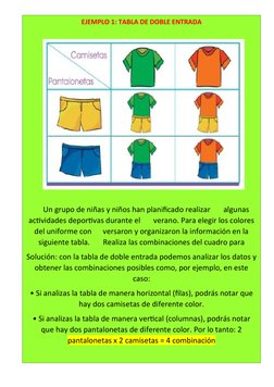 Ejercicios de Combinaciones Simples para Primaria | PDF | Color