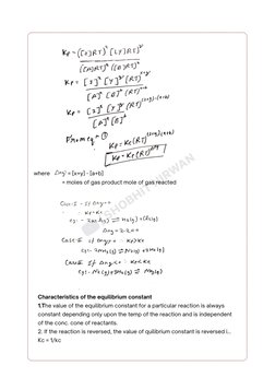 Class 11 Chemistry: Equilibrium Notes | PDF | Chemical Equilibrium ...