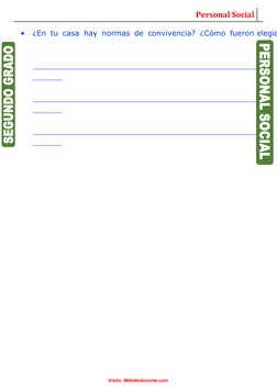 Normas de Convivencia en el Aula para Primer Grado | PDF | Relaciones ...